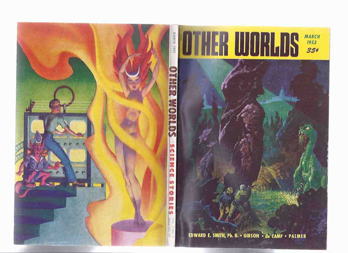 Image for Other Worlds ( Digest Pulp ) Magazine, March 1953, # 27 ( Machine That Flots; Business for the Lawyers; Lost Continents VI; Publicity Stunt; Diagnosis; Tedric; What Do You Read? )