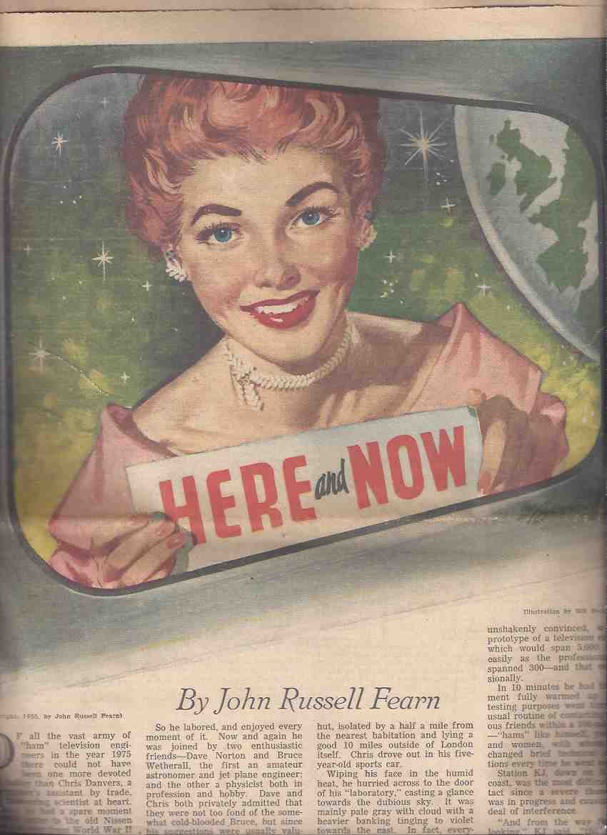 Here and Now by John Russell Fearn: Toronto Star Weekly Novel, April 2, 1955 Image for Here and Now by John Russell Fearn: Toronto Star Weekly Novel, April 2, 1955