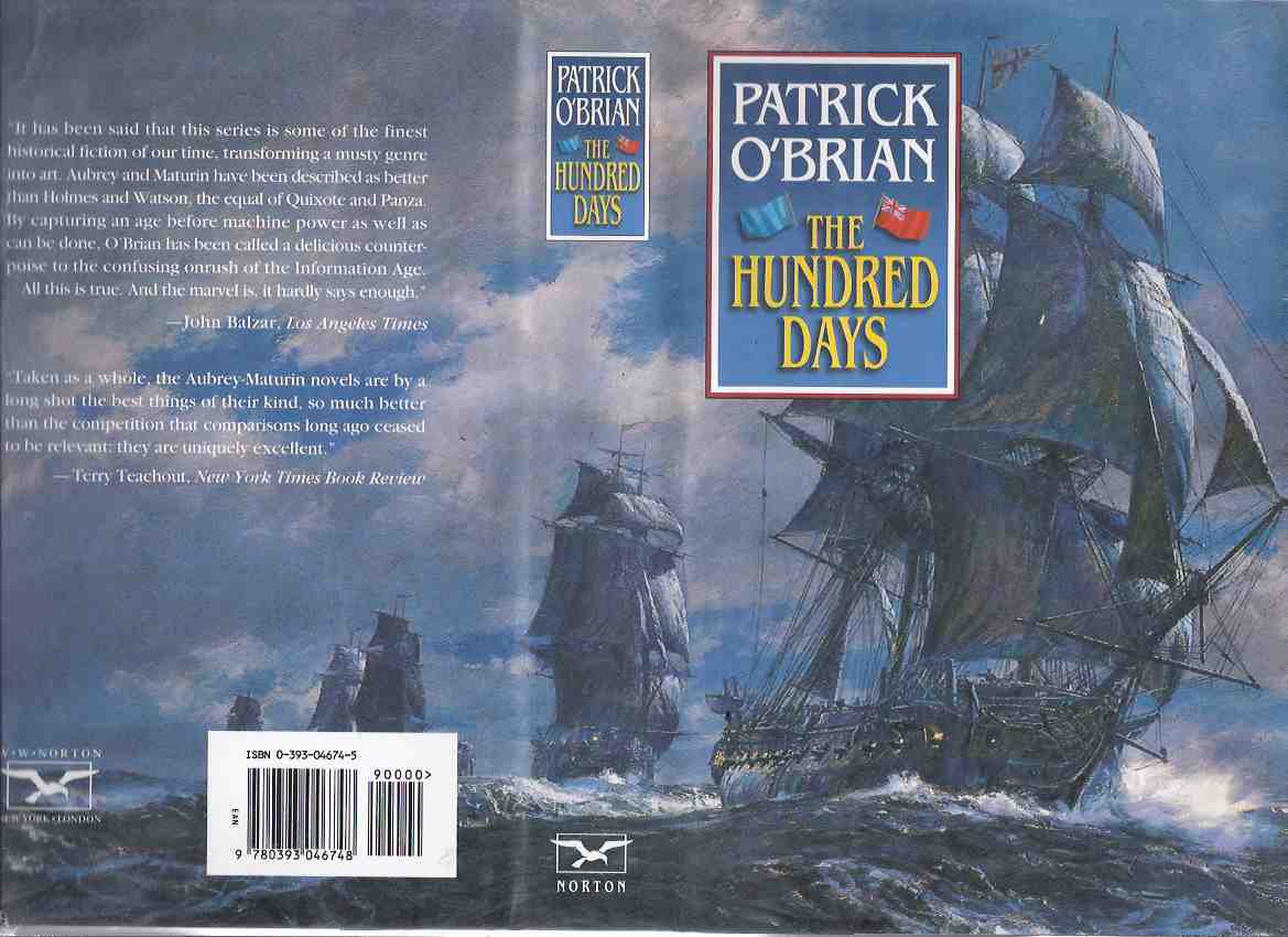 Image for The Hundred Days ---a Jack Aubrey & Stephen Maturin Naval Adventure -by Patrick O'Brian ( 100 Days )