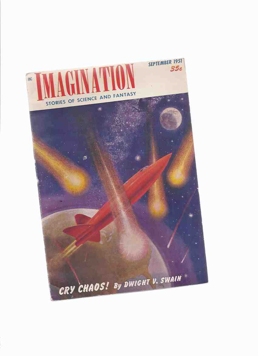 Image for Imagination: Stories of Science and Fantasy, September 1951, Volume 2, # 4 ( Inc: Cry Chaos; The Answer; Hold Back Tomorrow; Master Race; I'll See You in My Dreams; Mistake of Christopher Columbus; We're Off to Mars )(SF / Fiction Digest )