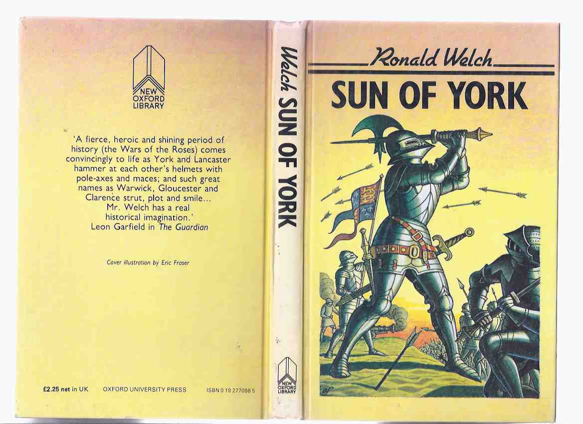 Image for Sun of York ---by Ronald Welch (set during the War of the Roses )