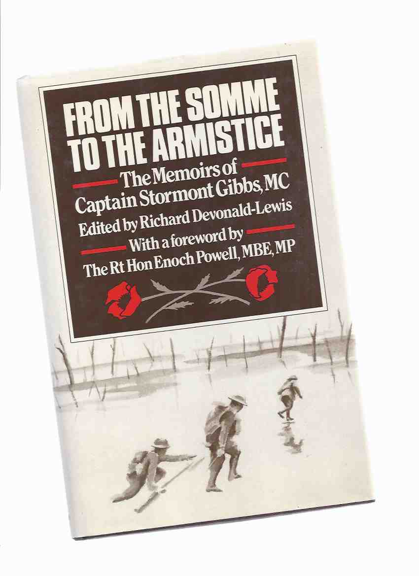 Image for From the Somme to the Armistice: The Memoirs of Captain Stormont Gibbs, MC ( WWI battles / World War I / Soldier Diary )