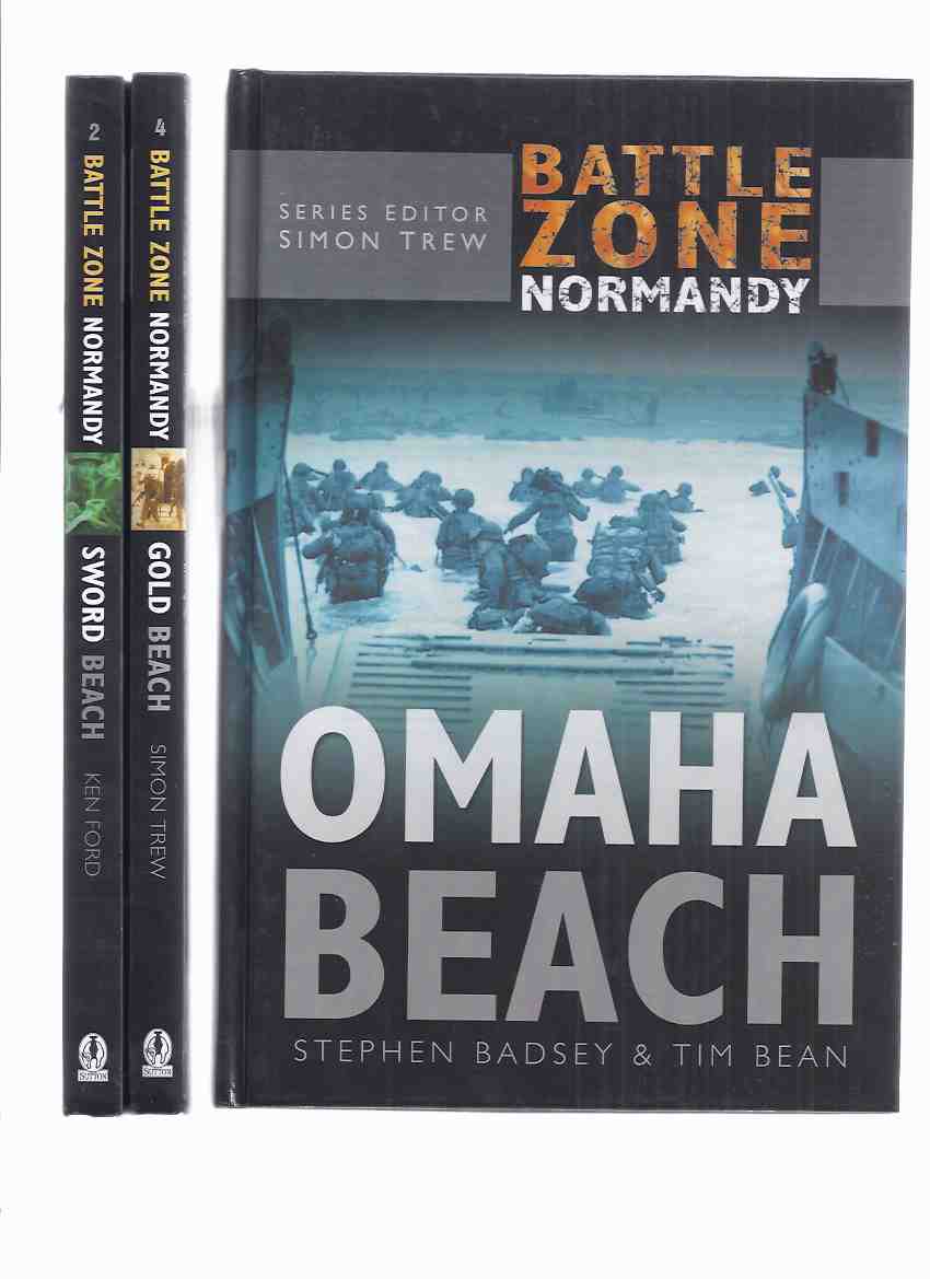 Image for BATTLE ZONE NORMANDY: Omaha Beach --- Sword Beach --- Gold Beach ---THREE VOLUMES ( D-Day, 6 June, 1944 -The Greatest Seaborne Invasion in History )( WWII / World War II )