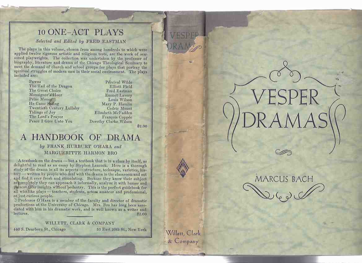 Image for Vesper Dramas with Worship Programs ---by Marcus Bach ( Plays )