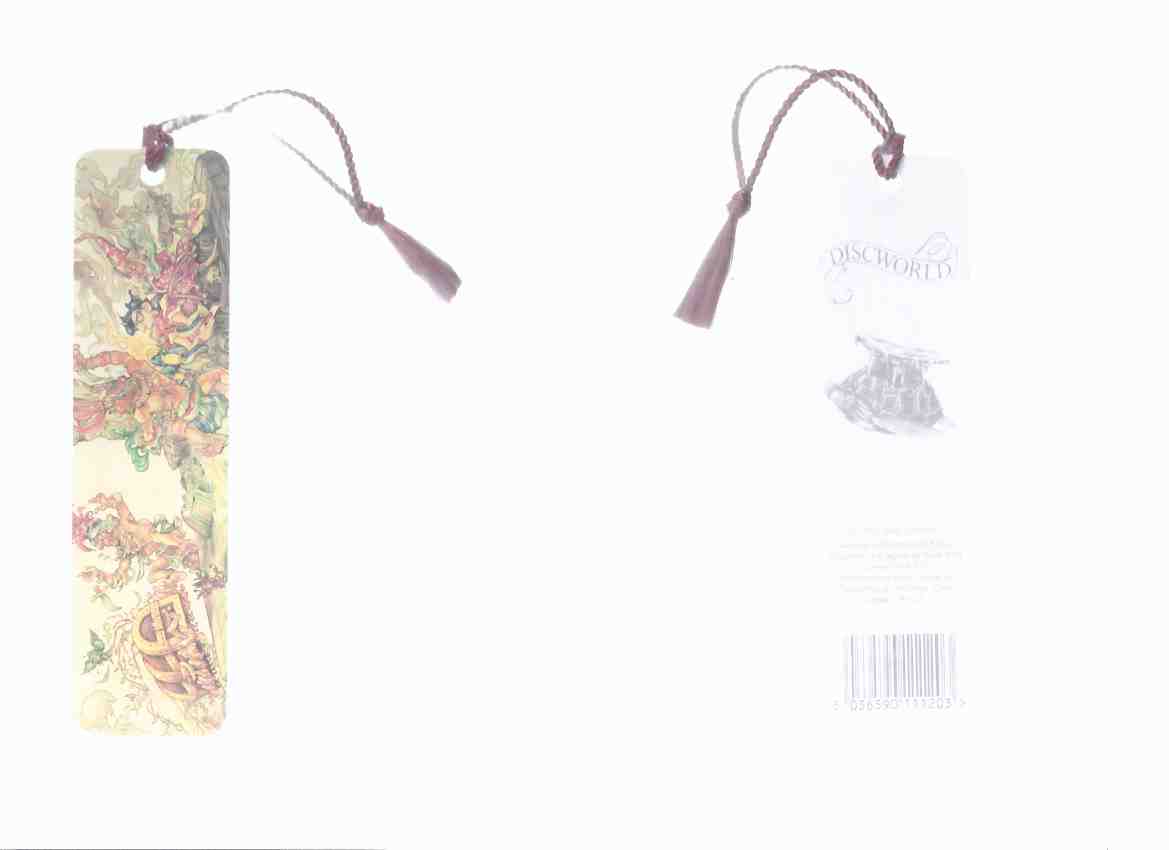 Image for Promotional BOOKMARK for DISCWORLD - ERIC -Illustrated By Josh Kirby ( Book Mark )