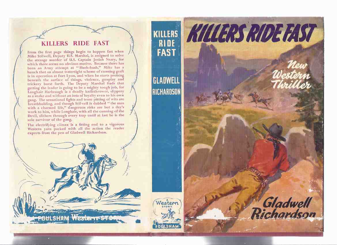 Image for Killers Ride Fast -by Gladwell Richardson - a Foulsham Western Story