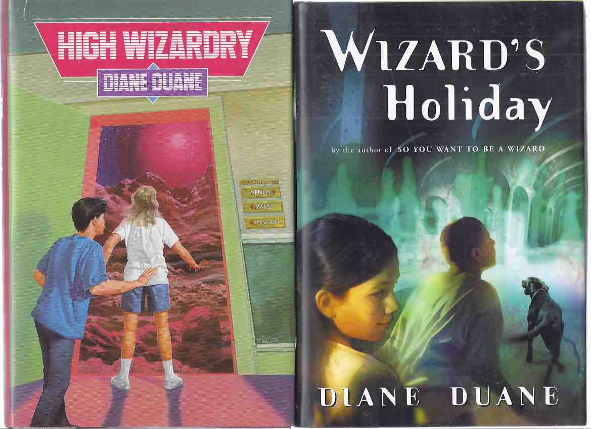 Image for High Wizardry ---with Wizard's Holiday -by Diane Duane -Books 3 and 7 in the YOUNG WIZARDS Series ( TWO VOLUMES )