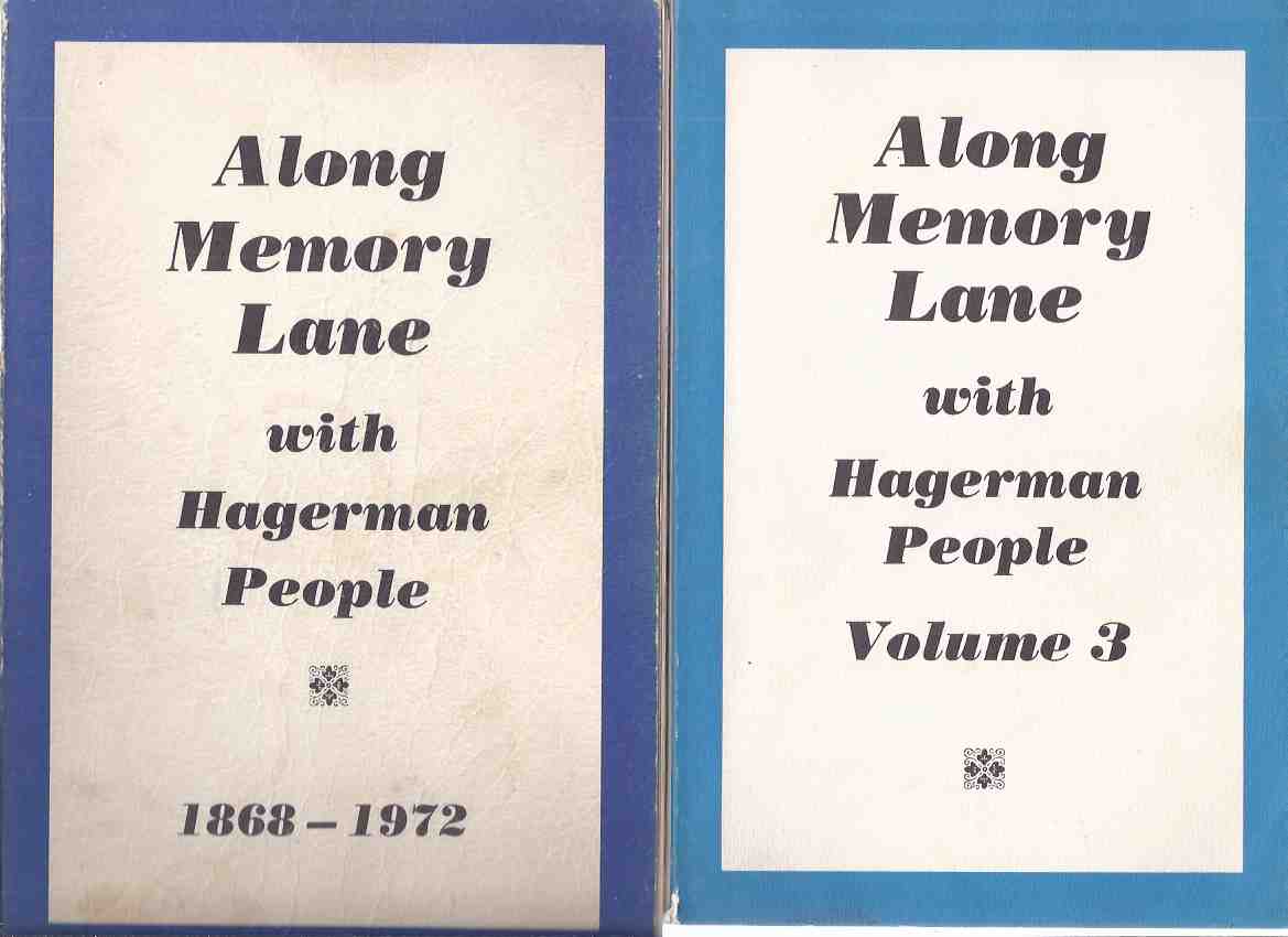 Image for Along Memory Lane with Hagerman People, 1868 - 1972 ( TWO BOOKS - Volume 1 and 3 )( Hagerman Township / Ontario Local History )