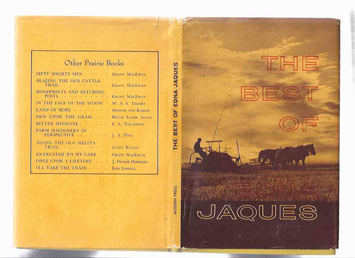 Image for The Best of Edna Jaques ( Poetry / Poems )
