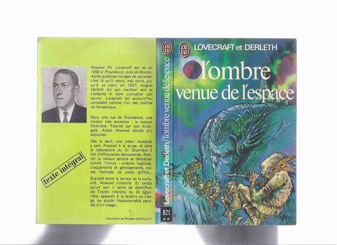 Image for L'Ombre Venue De l'Espace ---by H P Lovecraft ( French Edition of The Survivor and Others)