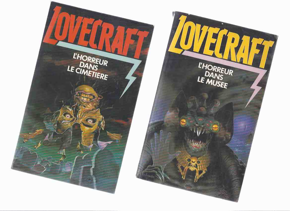 Image for L'Horreur Dans Le Musee ---avec L'Horreu Dals Le CIMETIERE - Tome 1 & 2 ( Two Volumes ) -by H P Lovecraft and Others ( French Edition of Horror in the Museum )