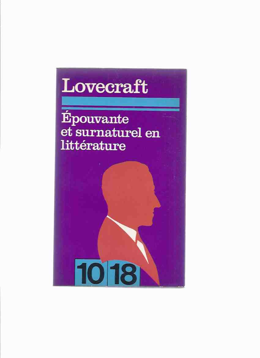 Image for Epouvante et Surnaturel En Litterature -by H P Lovecraft ( French Edition of Supernatural Horror in Literature )
