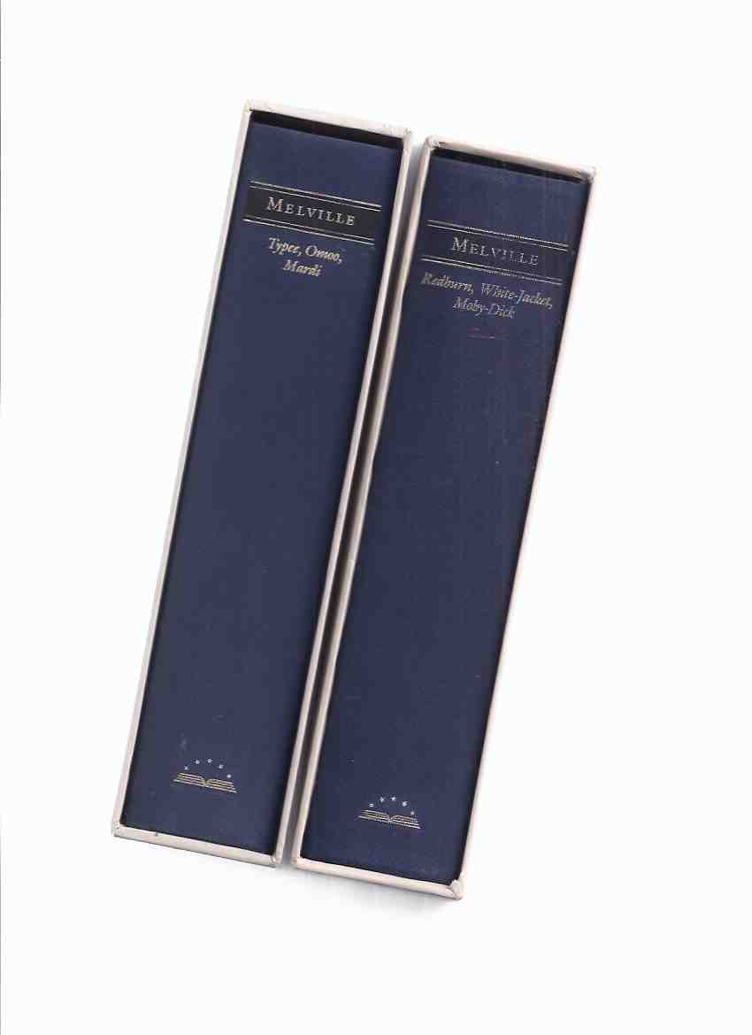 Image for Typee, a Peep at Polynesian Life; Omoo, Narrative of Adventures in the South Seas; Mardi & a Voyage Thither; Redburn, His First Voyage; White Jacket, the World in a Man of War; Moby Dick, or, The Whale -by Herman Melville ( Two Volumes Library of America)