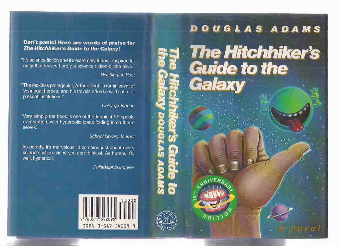 Image for The Hitchhiker's Guide to the Galaxy: 10th Anniversary Edition ---by Douglas Adams ( Hitch-Hiker's / Hitch Hikers / Hitchhikers