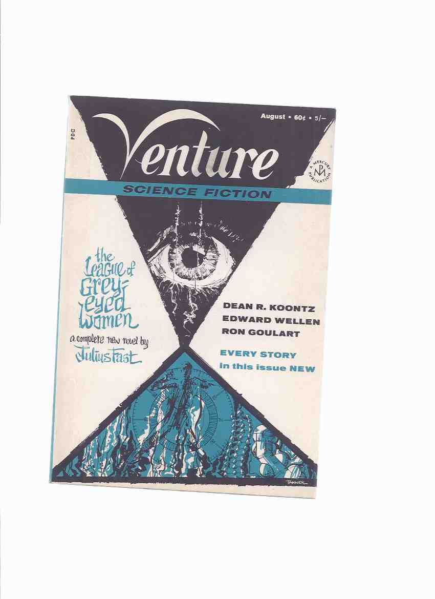 Venture Science Fiction Magazine, August 1969, Volume 3, # 2 (inc. League of Grey Eyed Women; With Ah! Bright Wings; Dragon in the Land; Project Amnion; Pithecanthropus Astralis; Through Time and Space with Ferdinand Feghoot )( SF Digest ) Image for Venture Science Fiction Magazine, August 1969, Volume 3, # 2 (inc. League of Grey Eyed Women; With Ah! Bright Wings; Dragon in the Land; Project Amnion; Pithecanthropus Astralis; Through Time and Space with Ferdinand Feghoot )( SF Digest )