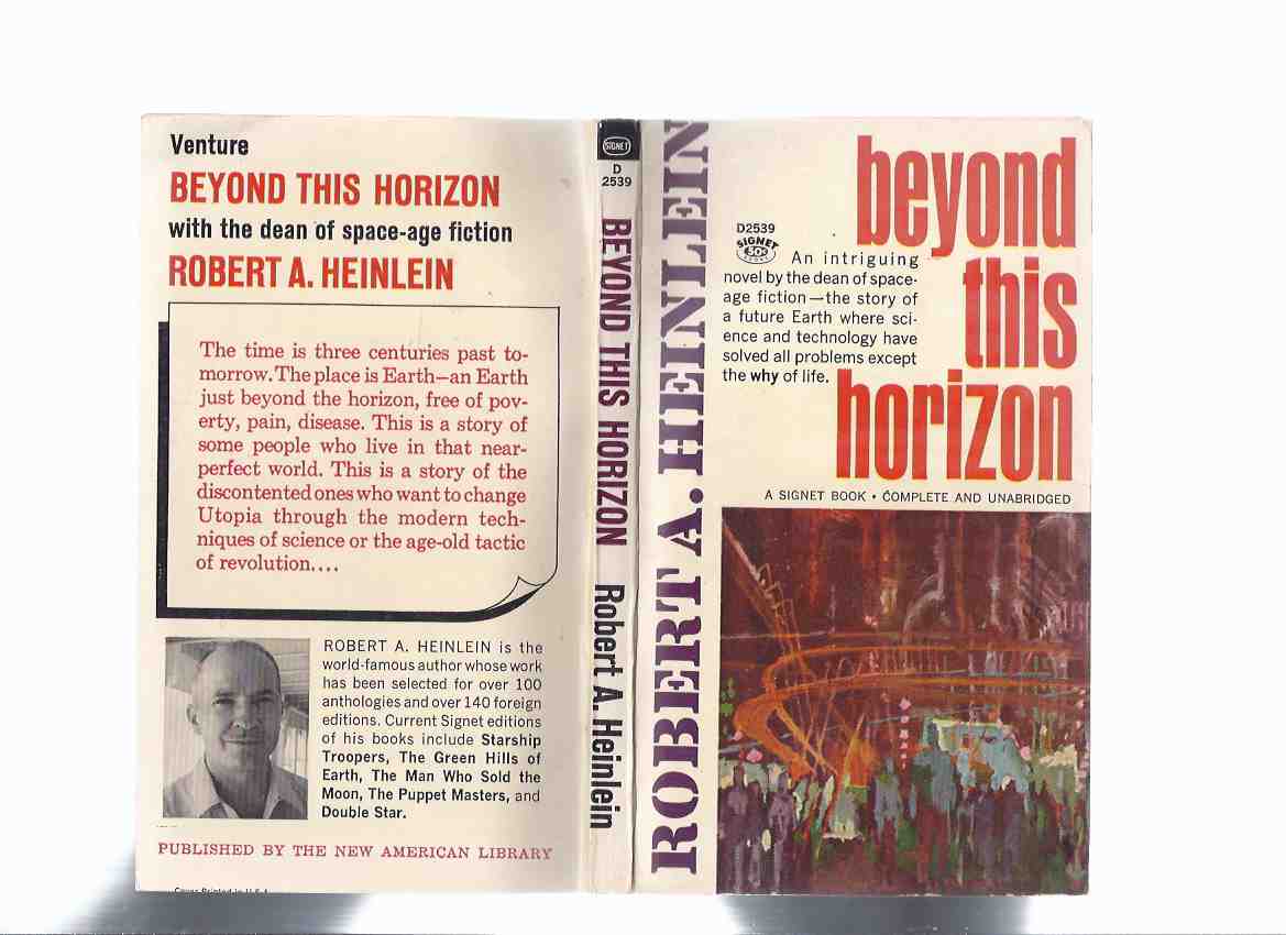 Image for Beyond This Horizon -by Robert a Heinlein ( Signet # D2359 - Canadian Imprint )