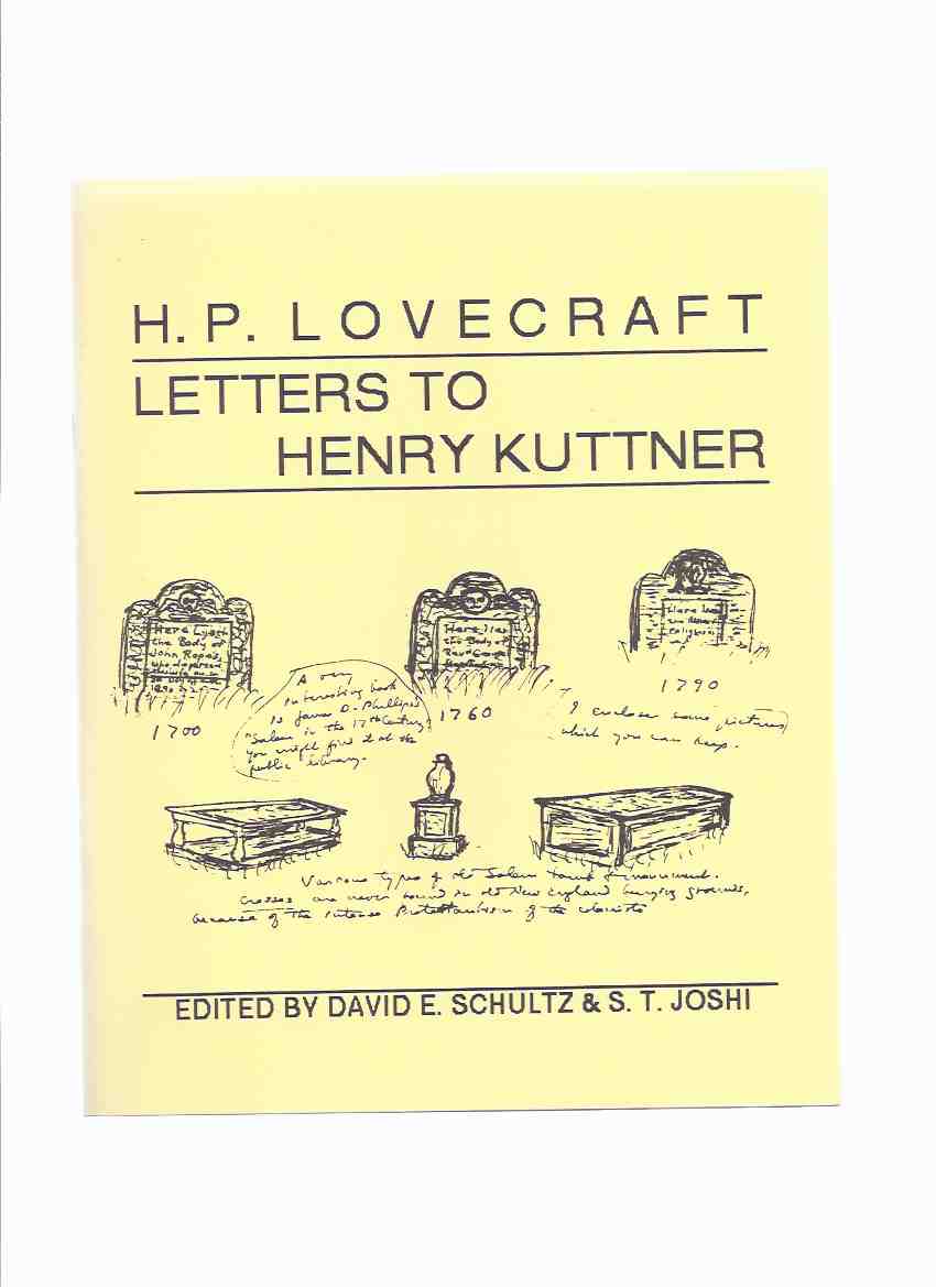 Image for H P Lovecraft Letters to Henry Kuttner / Necronomicon Press ( H P Lovecraft )