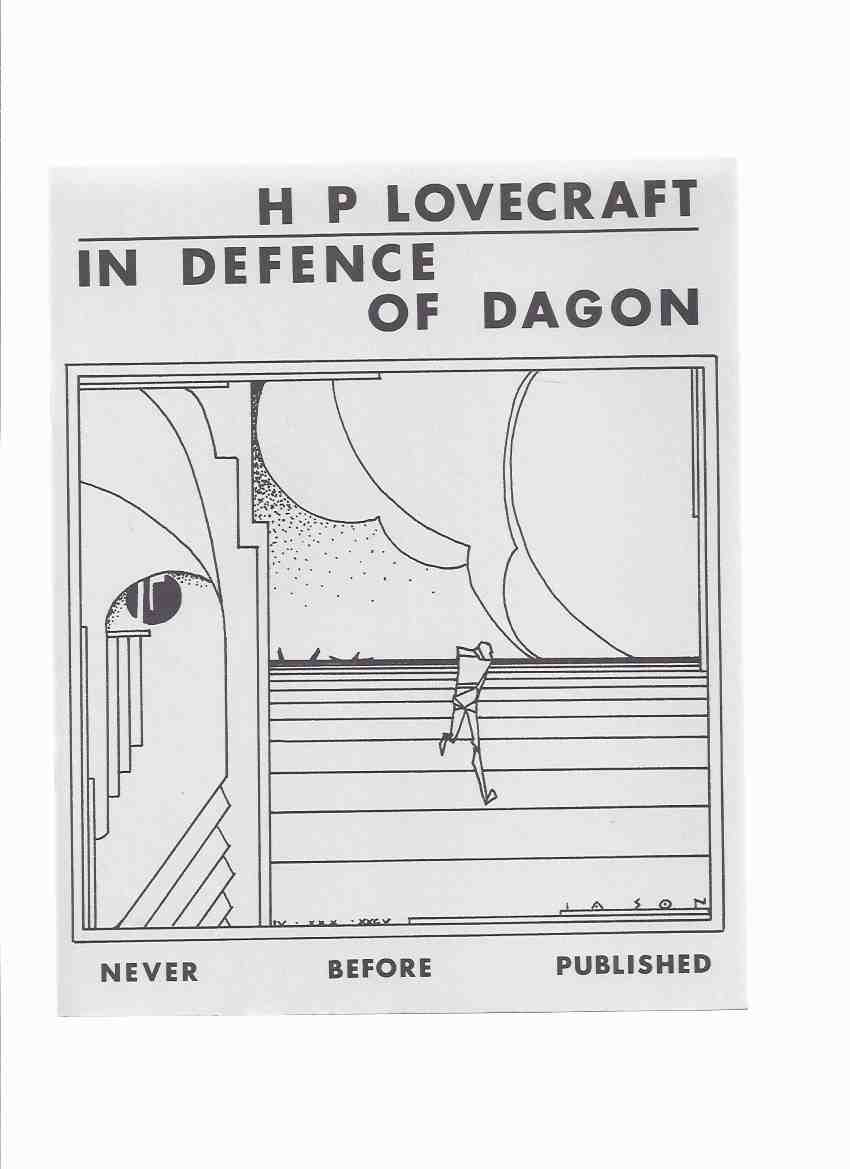 Image for H P Lovecraft: In Defence of Dagon / Necronomicon Press ( H P Lovecraft )