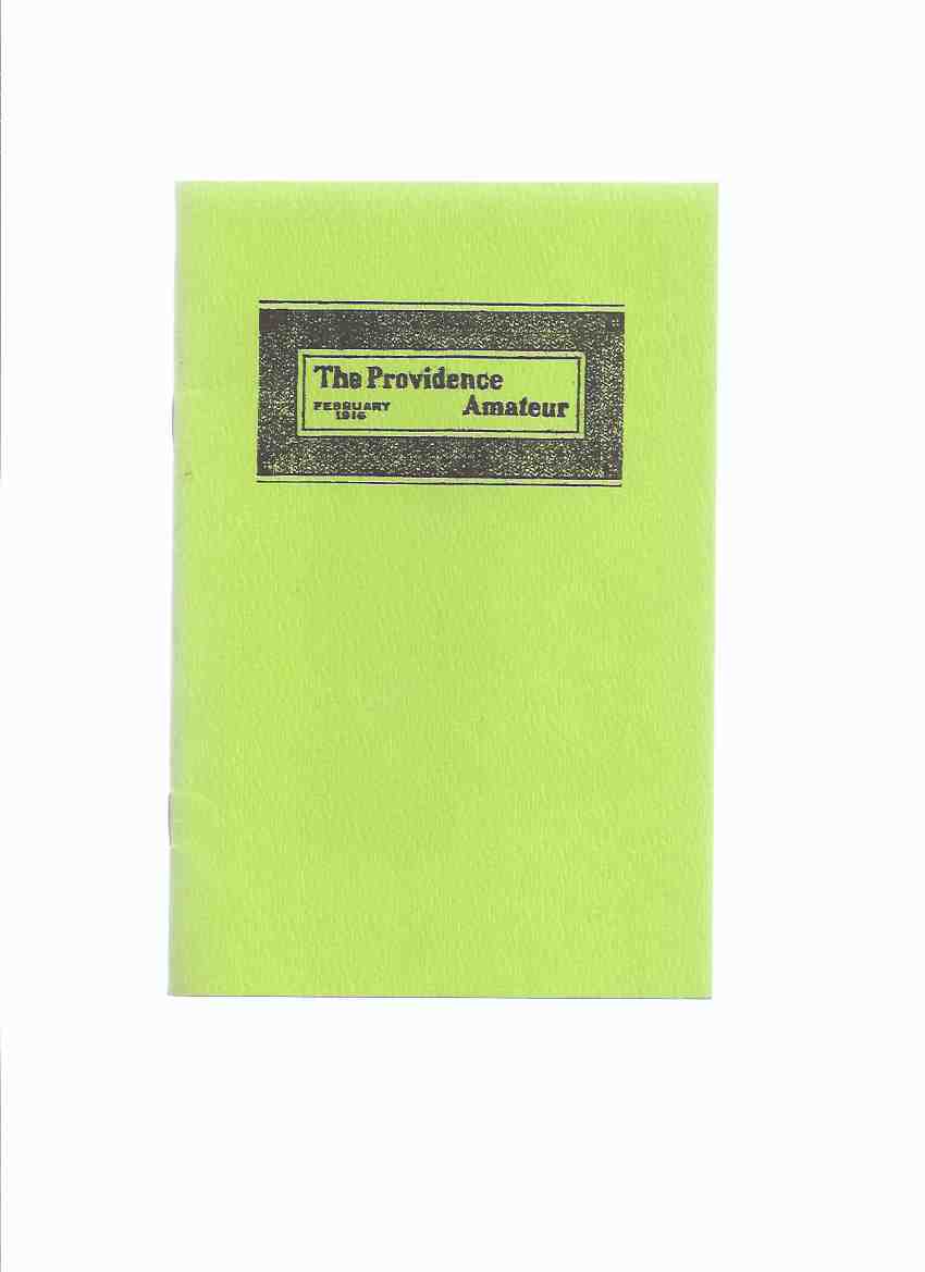 Image for The Providence Amateur, February 1916 ( Facsimile Edition ) / Necronomicon Press ( H P Lovecraft )(includes: Editorial; The Bride of the Sea, etc)