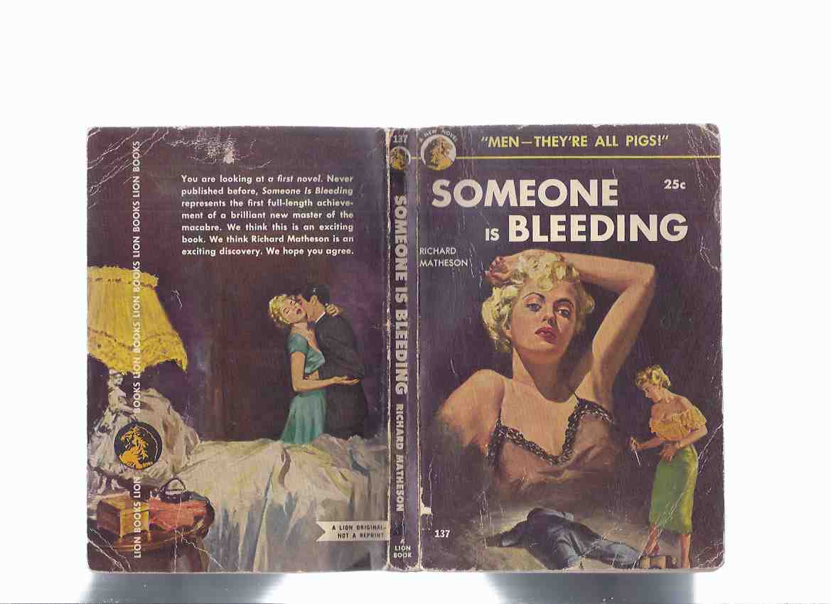 Image for Someone is Bleeding ---by Richard Matheson
