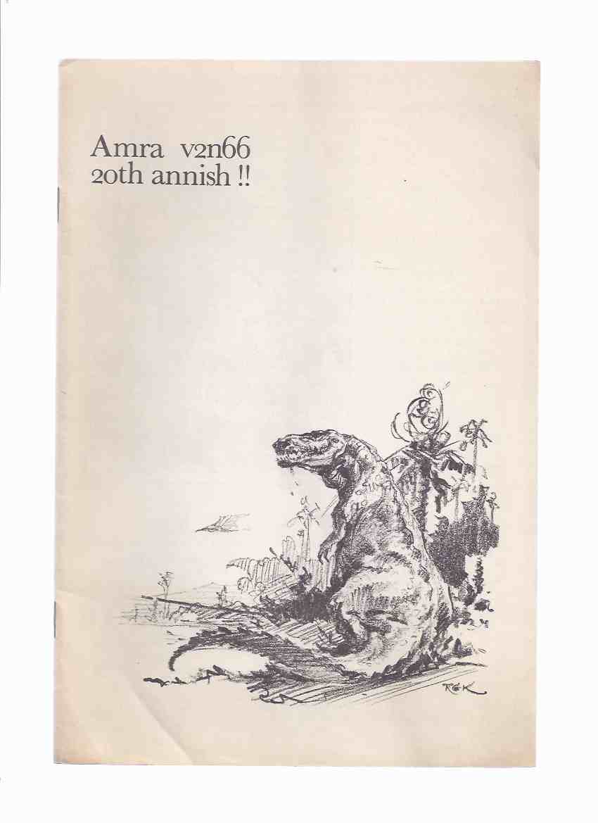Image for AMRA, Volume 2, # 66, April 1976 - 20th Annish ( Fanzine / Periodical Devoted to Robert E Howard and the Sword and Sorcery Genre )