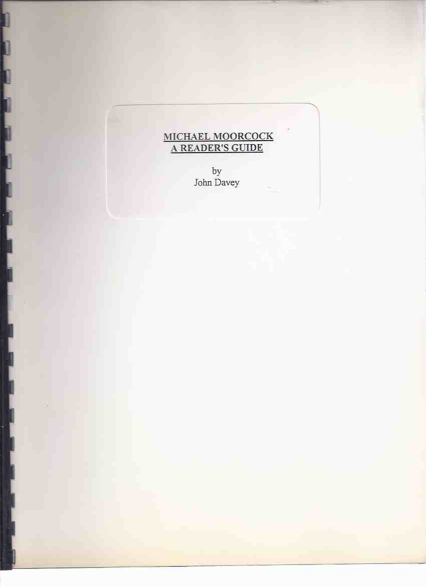 Image for Michael Moorcock: A Reader's Guide -by John Davey / The Nomads of the Time Stream (signed letter) ( Bibliography / Checklist )