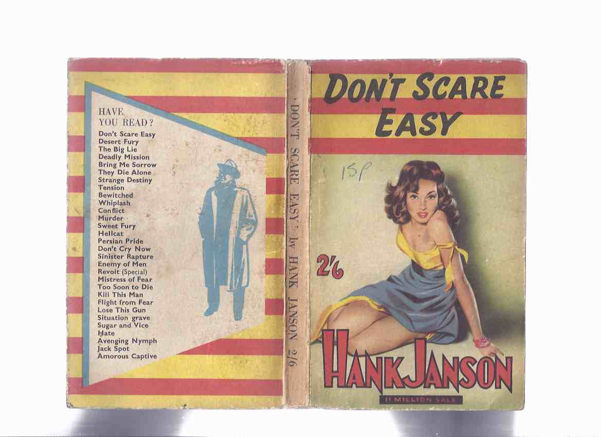 Image for Don't Scare Easy -by Hank Janson (aka Broads Don't Scare Easy )