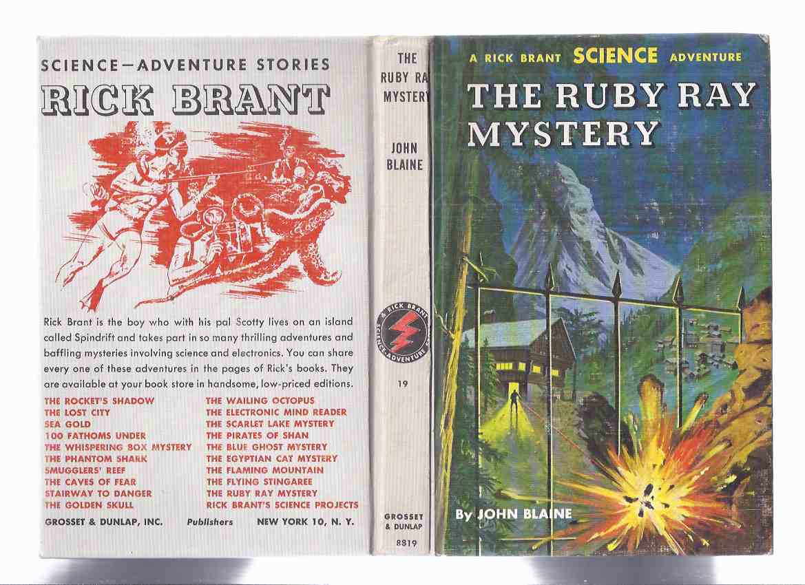 The Ruby Ray Mystery: Rick Brant Science Adventure Story - Book No. 19 -by John Blaine ( Volume Nineteen ) Image for The Ruby Ray Mystery: Rick Brant Science Adventure Story - Book No. 19 -by John Blaine ( Volume Nineteen )