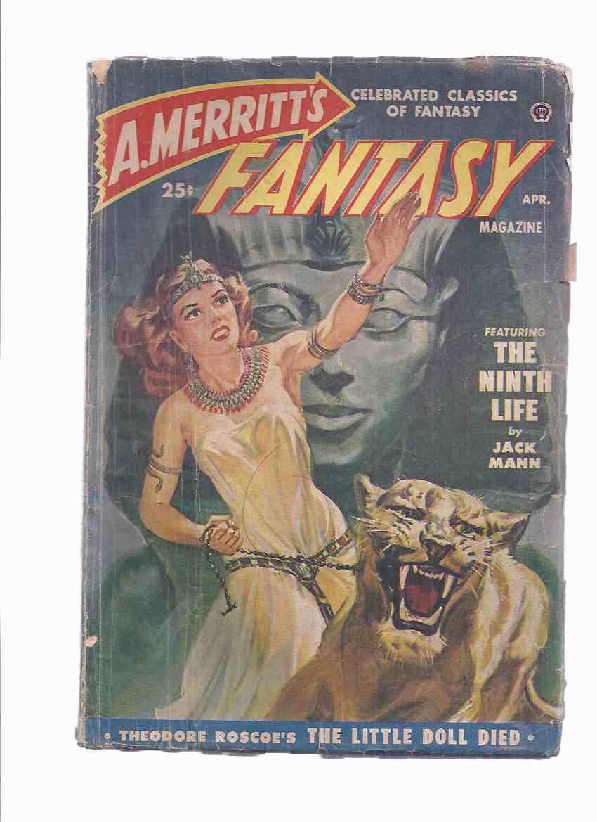 Image for A Merritt's Fantasy Magazine - Pulp, Issue 3, April 1950 -VOLUME 1 (The Ninth Life; The Little Doll Died; Letter - Thanks )