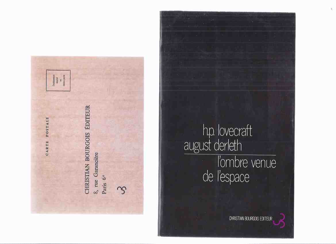 Image for L'Ombre Venue De l'Espace ---by H P Lovecraft ( French Edition of The Survivor and Others)