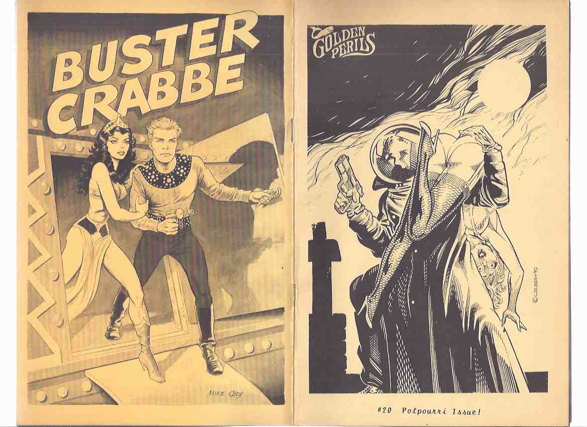 Image for Golden Perils, # 20 Potpourri Issue (inc. Norvell W Page, Master of Words; The Shadow on Records; Gorgeous Pulp Pinups; Virgins, Vamps and Villains - Women in the Bloody Pulps; Buster Crabbe Conquers the Universe; etc)