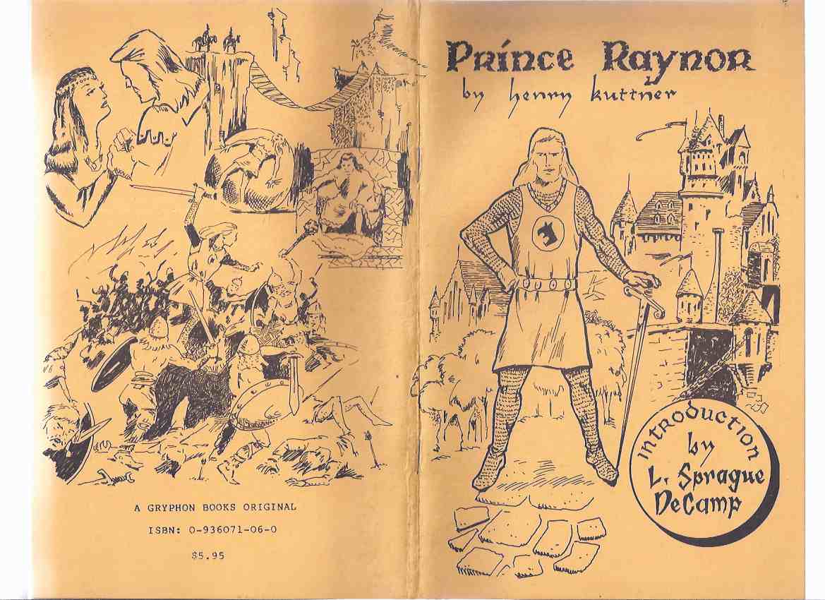 Image for Prince Raynor -by Henry Kuttner (taken from: Strange Stories Pulp )(inc. Intro By De Camp; Cursed be the City / The Citadel of Darkness; Afterword By Virgil Utter )