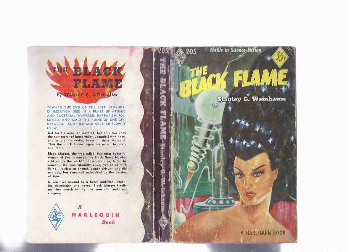 Image for The Black Flame -by Stanley Weinbaum / Harlequin # 205