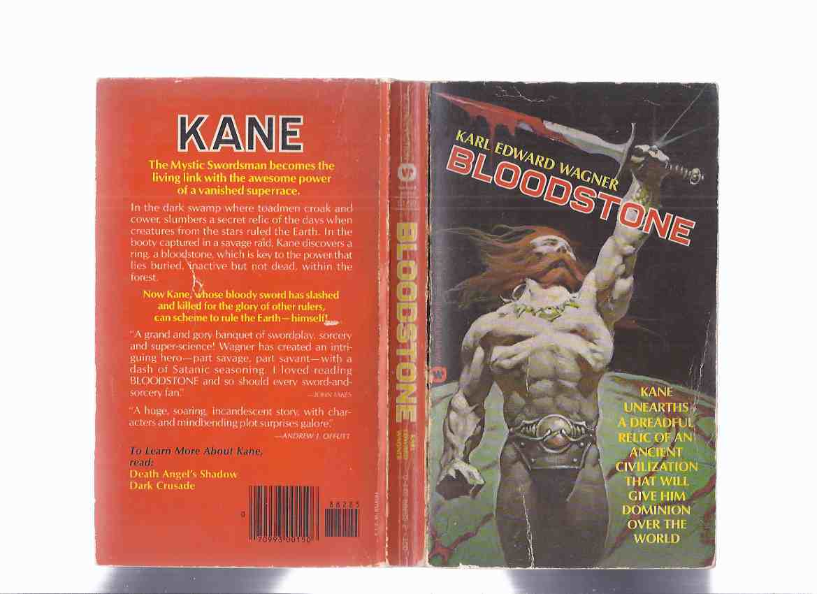 Image for KANE: Bloodstone -by Karl Edward Wagner ---signed Copy (Blood Stone)