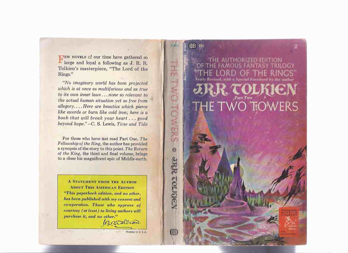 Image for The Two Towers, Book 2 of The Lord of the Rings Trilogy -by J R R Tolkien ( Volume Two )( Canadian Imprint )