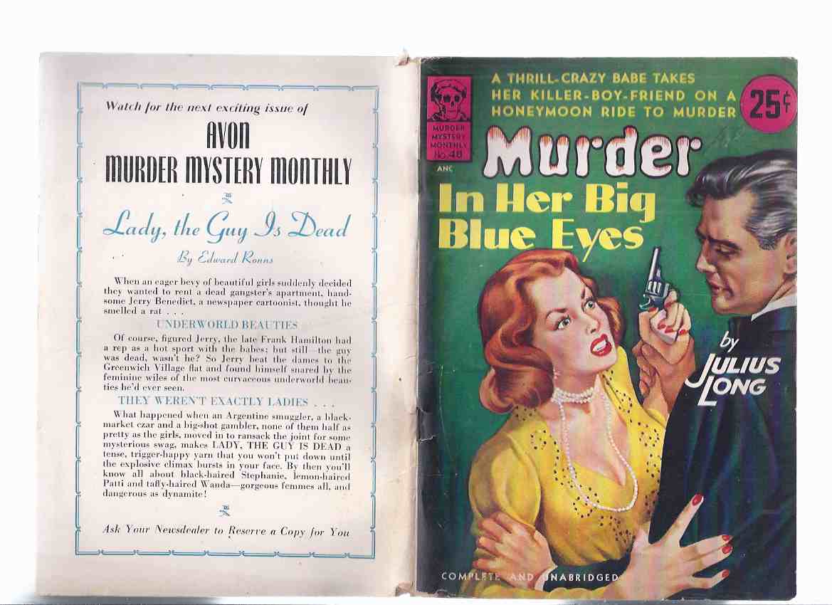 Image for Murder in Her Big Blue Eyes (aka Keep the Coffins Coming )/ Avon Murder Mystery Monthly # 48