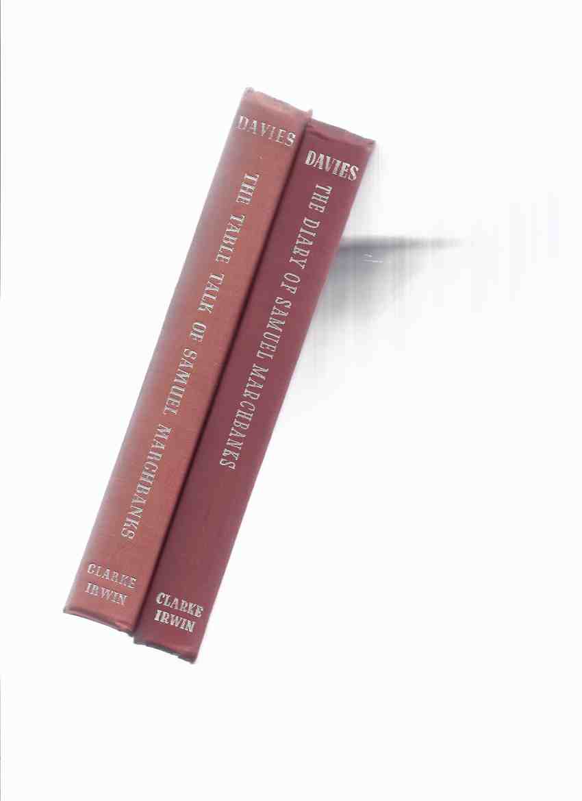 Image for The Diary of Samuel Marchbanks ---with The Table Talk of Samuel Marchbanks ---by Robertson Davies -TWO VOLUMES ( Book 1 and 2 of the Trilogy )