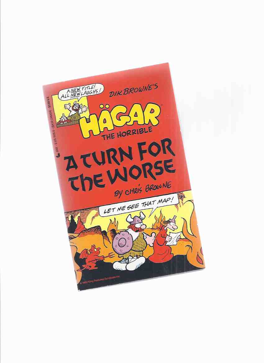 Hagar the Horrible: A Turn for the Worse ( b&w Cartoons / Comics ) Image for Hagar the Horrible: A Turn for the Worse ( b&w Cartoons / Comics )
