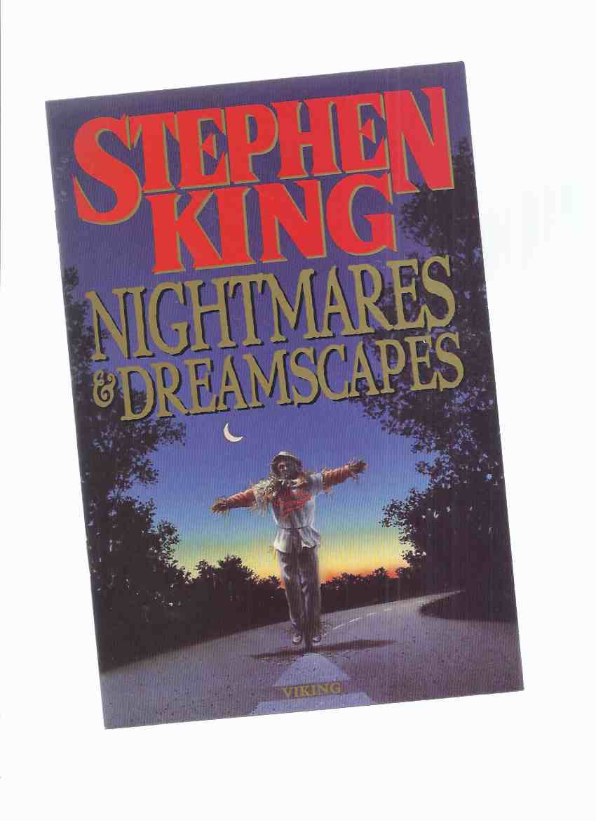 Image for PROMOTIONAL ADVERTISING for The VIKING FIRST EDITION of " Nightmares and Dreamscapes" ( Advertising pamphlet !!)(inc. Suffer the Little Children -a short story )