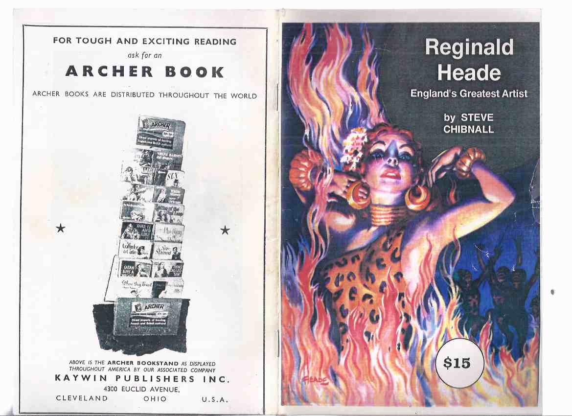Image for REGINALD HEADE: England's Greatest Artist --- BAE - Books are Everything Publication ( AKA: Cy / Cyrus Webb )