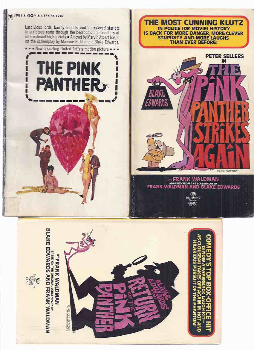 Image for Three Volumes: The Pink Panther; The PP Strikes Again; The Return of the PP ( Movie Tie-In Covers )( Volumes 1, 2, 3 )