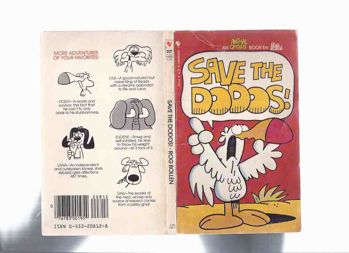 Save the Dodos: An Animal Crackers Book -by Rog Bollen Image for Save the Dodos: An Animal Crackers Book -by Rog Bollen