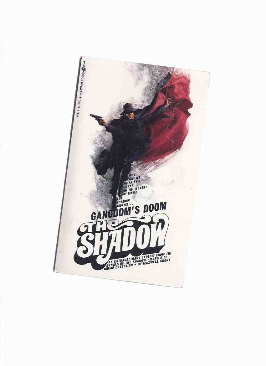 Image for Gangdom's Doom: The Shadow ---by Maxwell Grant