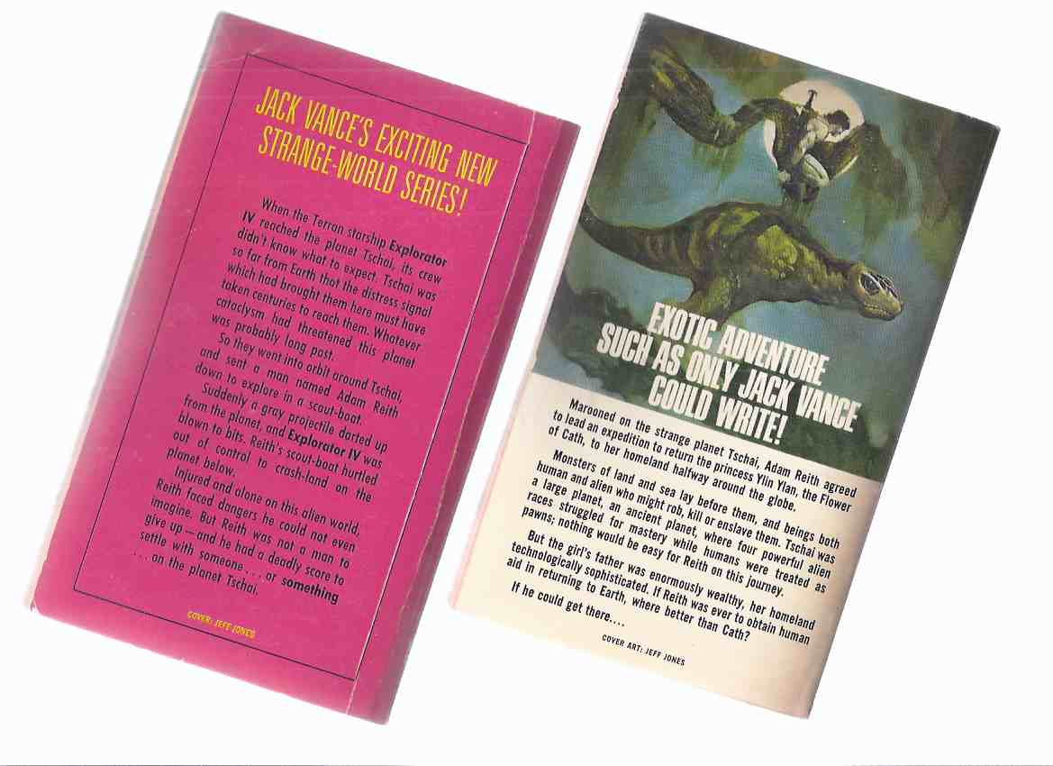 Image for City of the Chasch ---with Servants of the Wankh ---with The Dirdir ---with The Pnume ---4 Volumes / Book 1, 2, 3, 4 of The Planet of Adventure Series -by Jack Vance