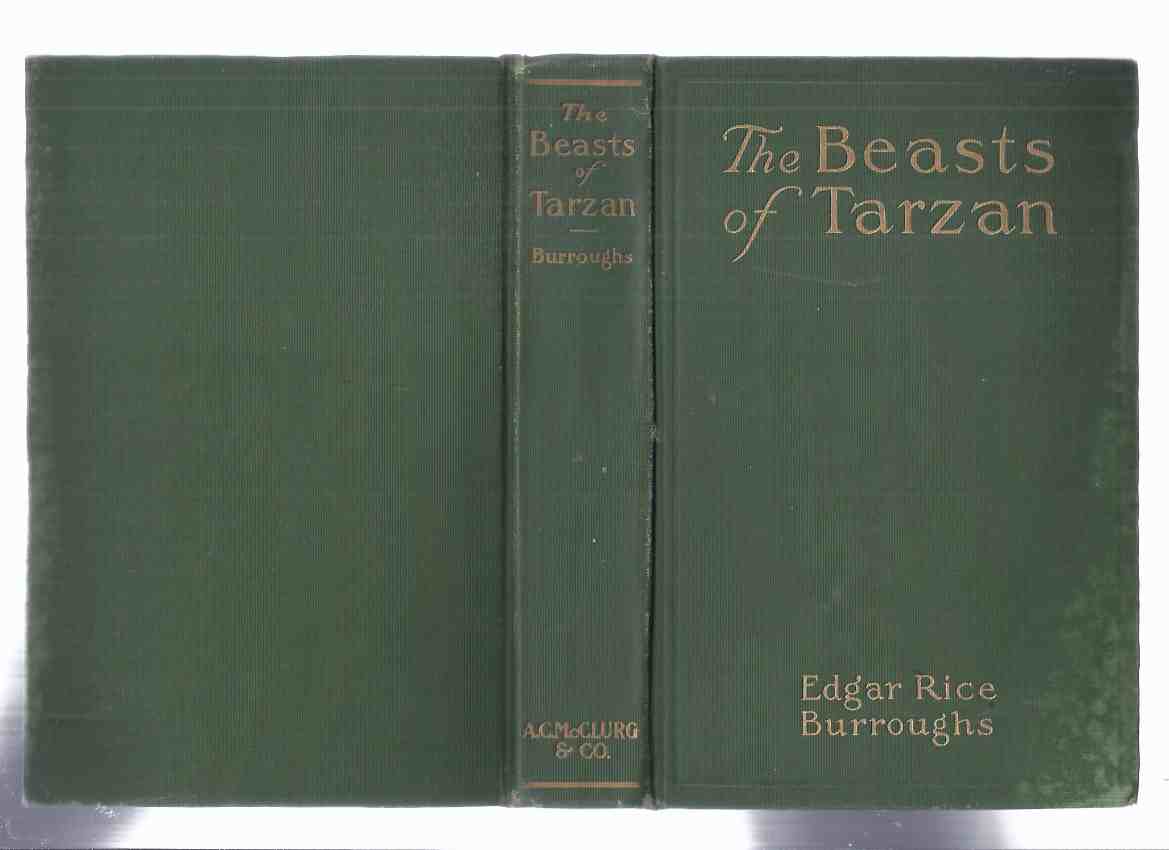 The Beasts of Tarzan -by Edgar Rice Burroughs (The 3rd Tarzan Adventure / McClurg 1st Edition ) Image for The Beasts of Tarzan -by Edgar Rice Burroughs (The 3rd Tarzan Adventure / McClurg 1st Edition )