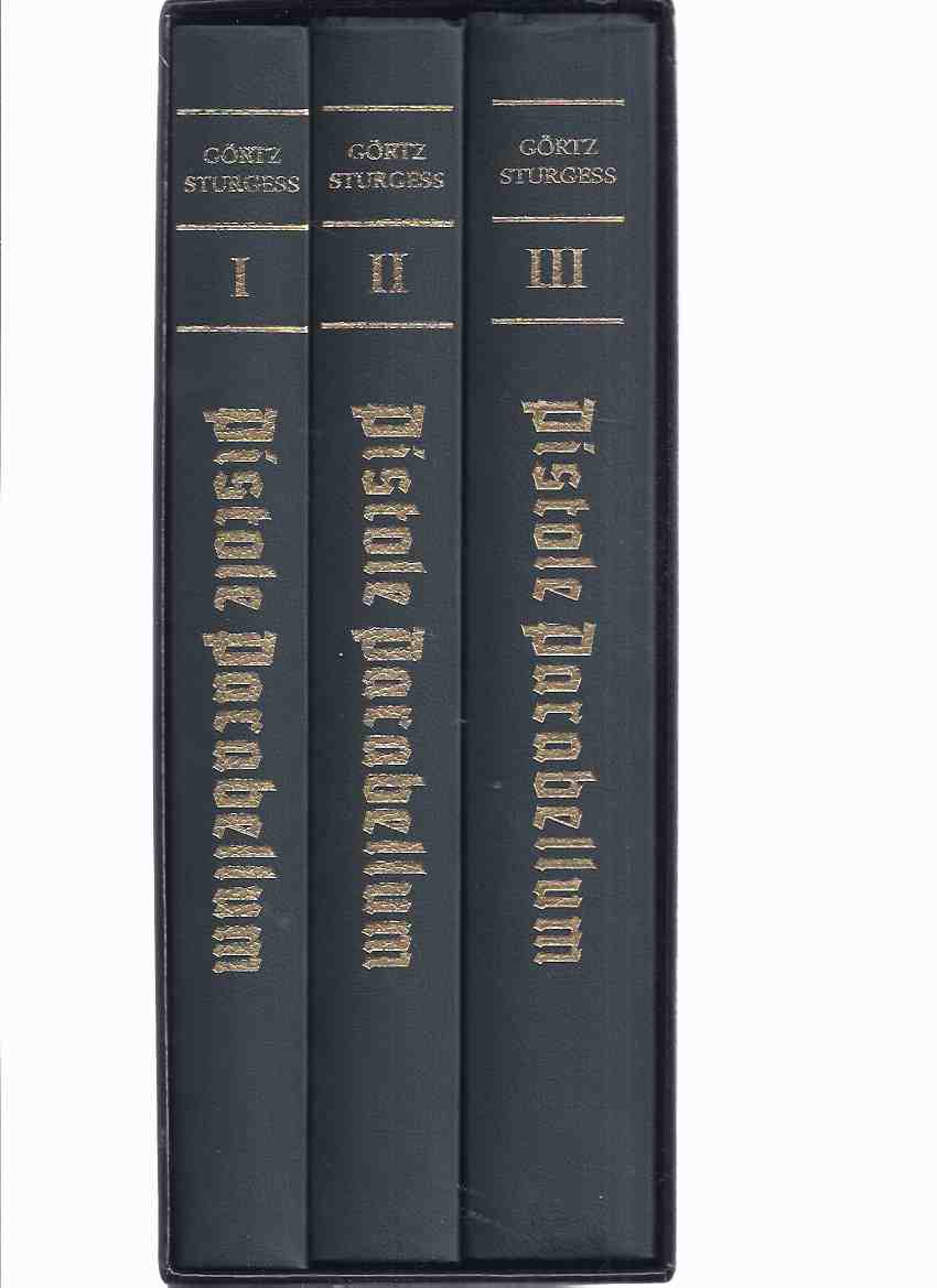 THREE BOOKS in a SLIPCASE: Pistole Parabellum: History of the " LUGER SYSTEM " Volume i, ii, iii / Collector Grade Publications ( Georg Luger related)( Pistol, Gun, Weapon )( 1917 Illustrations, Most in Color ) Image for THREE BOOKS in a SLIPCASE: Pistole Parabellum: History of the " LUGER SYSTEM " Volume i, ii, iii / Collector Grade Publications ( Georg Luger related)( Pistol, Gun, Weapon )( 1917 Illustrations, Most in Color )