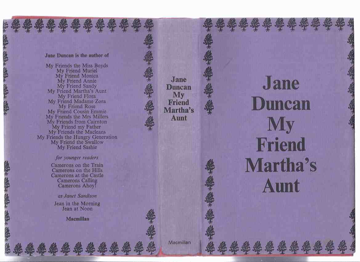 Image for My Friend Martha's Aunt ---a Reachfar Book ---by Jane Duncan