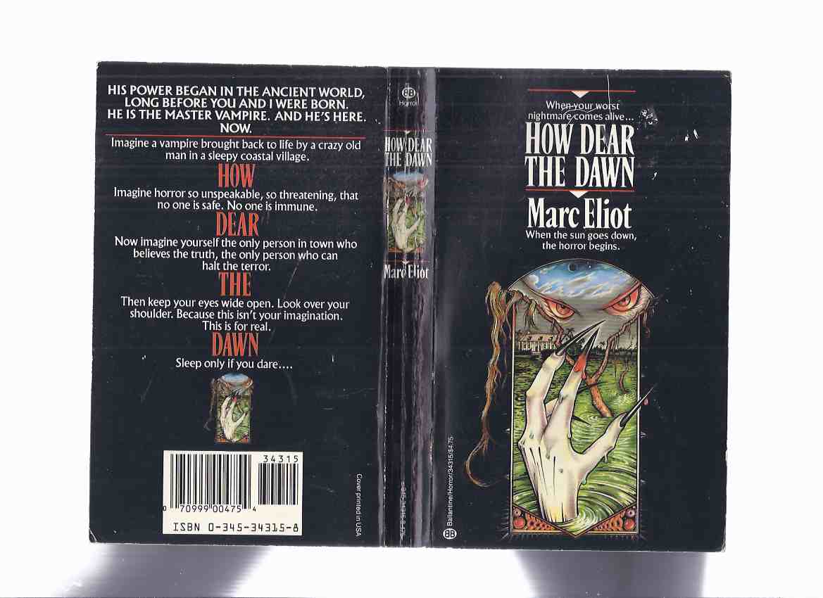 Image for How Dear the Dawn -by Marc Eliot (a Vampire Story )