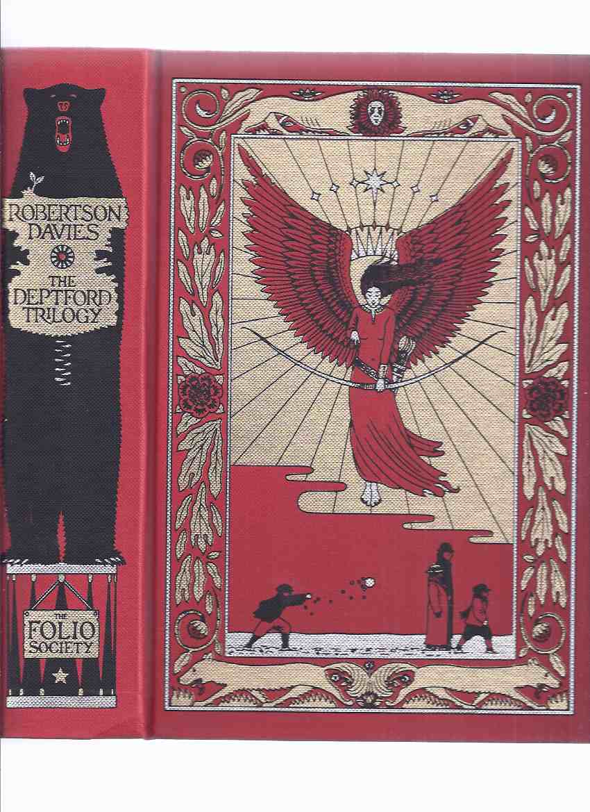Image for The Deptford Trilogy: Fifth Business; The Manticore; World of Wonders -by Robertson Davies / Illustrations - Illustrated By Peter Stuart / 1st Folio Society Edition ( Omnibus Volume Containing Book 1, 2 & 3 )