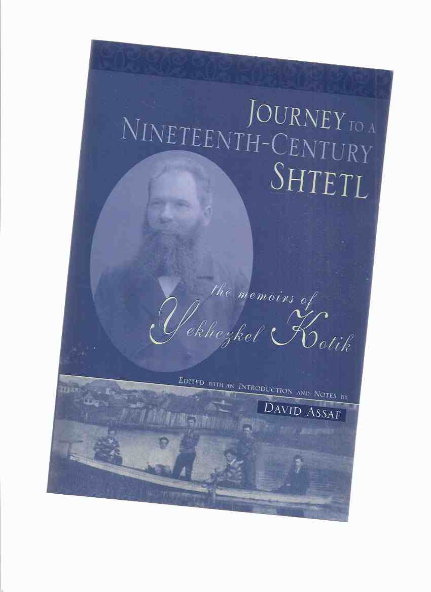 Image for Journey to a Nineteenth Century Shtetl: The Memoirs of Yekhezkel Kotik / Wayne State University Press ( WSUP ) / with The Diaspora Research Institute, Tel Aviv University Raphael Patai Series in Jewish Folklore and Anthropology ( 19th C.)